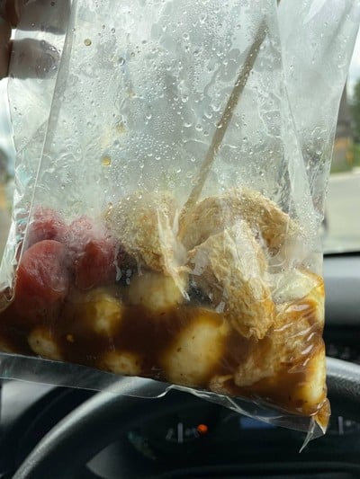 ลูกชิ้นทอดทองสุข สารภี สารภี