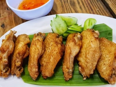ปีกไก่ทอด