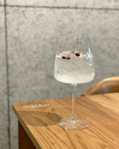 White coffee lemonade