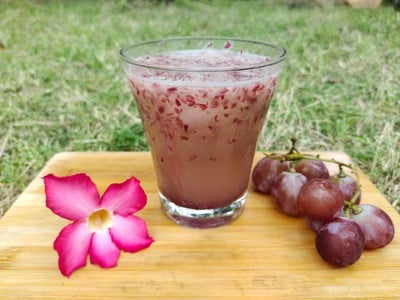 น้ำองุ่นปั่น