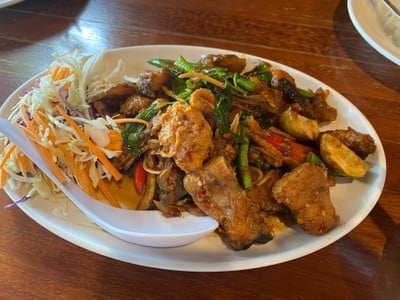 ปลาคังผัดฉ่า