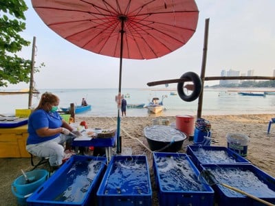 หน้าร้าน ซาชิมิ หาดลับ
