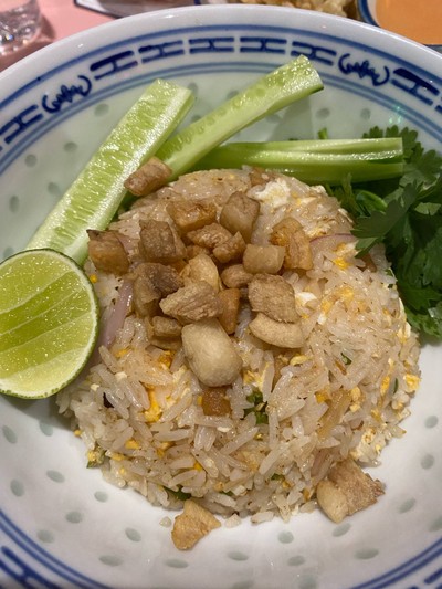 ข้าวผัดกากหมู