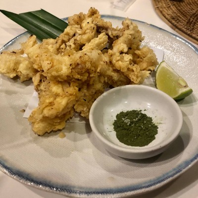 ปลาหมึกทอด