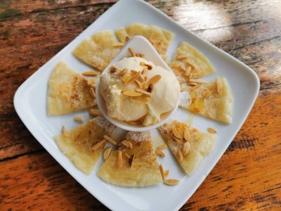 เมนูของร้าน กรีนวิลล์ ฟาร์มคาเฟ่ บางคล้า