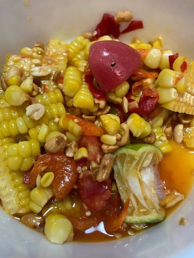 ตำข้าวโพด