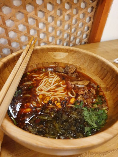 เส้นหมี่เนื้อวัว