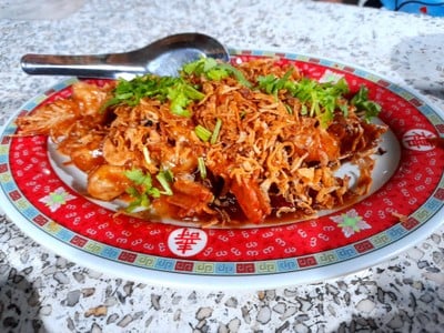 กุ้งซอสมะขาม