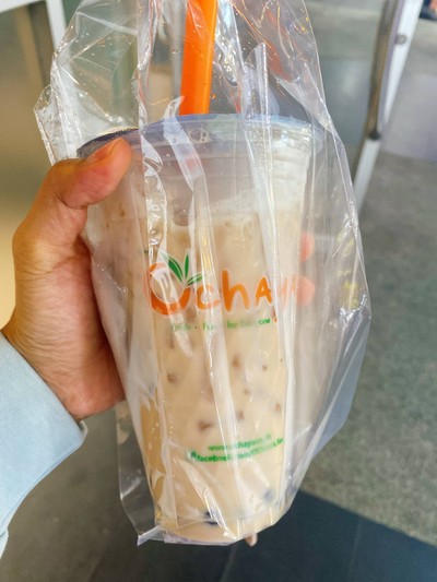 ชานมไข่