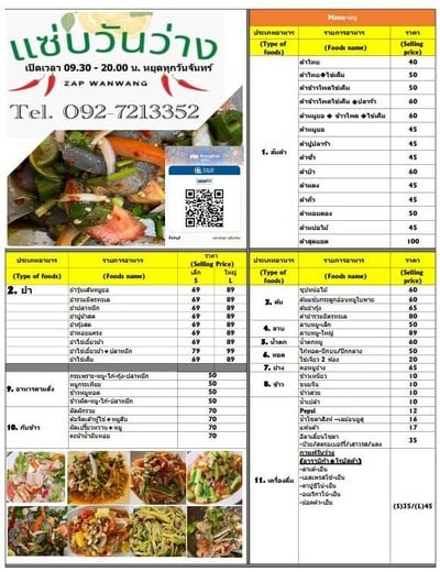 เมนูทั้งหมด 