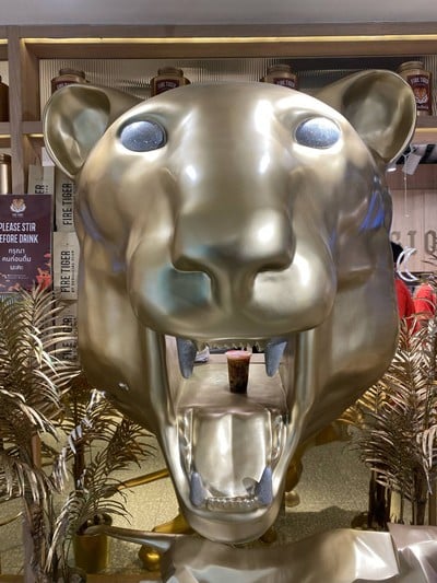 Black Sugar Tiger Milk Tea ชานมเสือ