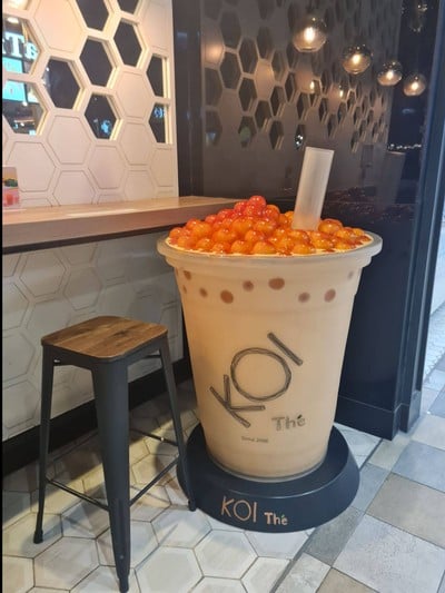 บรรยากาศ KOI Thé สามย่านมิตรทาวน์