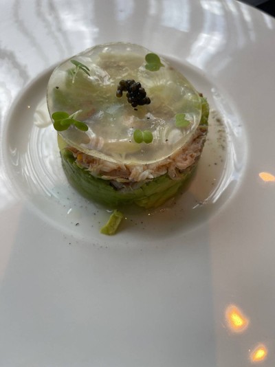 Avocado Crab Salad