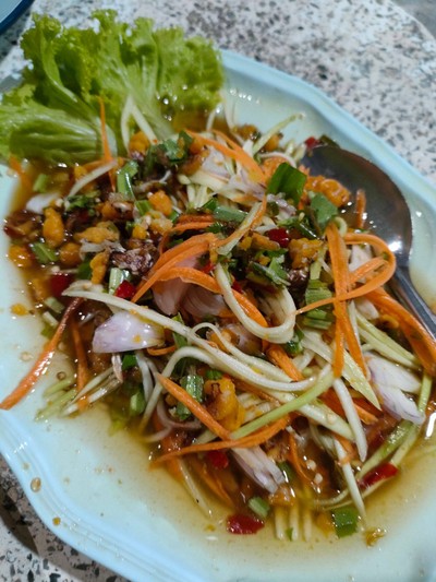 ยำไข่ปู
