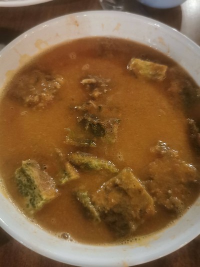 แกงส้มชะอมไข่กุ้ง