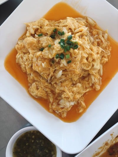 เนื้อปูก้อนไข่ข้น