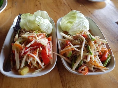เมนูของร้าน สวนคุณปู่