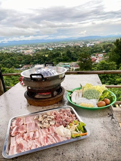 เมนูของร้าน ภูปุระวิวดาว แม่สาย