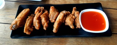 ปีกไก่ทอด