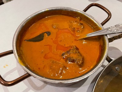Goan Karee ปลากับหัวหอมกระเทียมเครื่องเทศและกะทิ