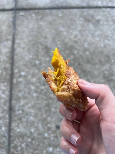 ฟักทองทอด