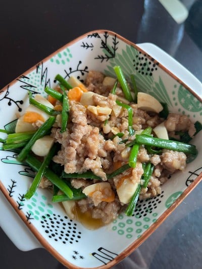 ไข่เค็มหมูสับ หมูสับผัดไข่เค็ม ไข่เค็มหมูสับ หมูสับผัดไข่เค็ม