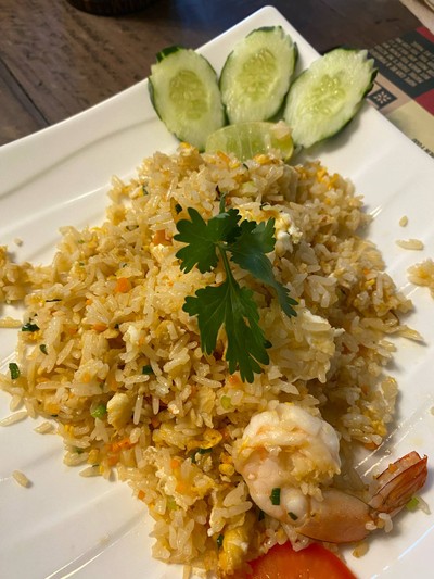 ข้าวผัดกุ้ง(จานเล็ก)