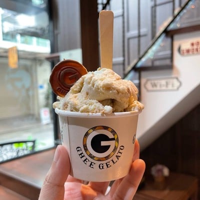 เมนูของร้าน Ghee Gelato -