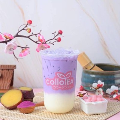 ชานมไข่มุกผสมคอลลาเจน Colla Teaสาขาโลตัสปทุมธานี โลตัส ปทุมธานี