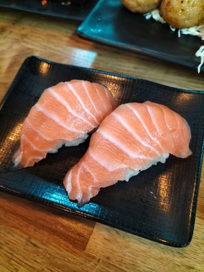 เมนูของร้าน อรทัย ซูชิวังหลัง ตรงข้าม ตลาดพรานนก