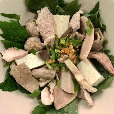 เต้าหู้+จิงจูฉ่าย