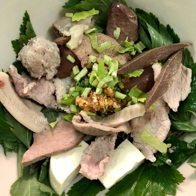 เต้าหู้+เลือด