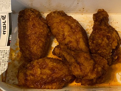 ไก่ทอดเกาหลีไซส์ M