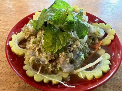 กุ้งแช่น้ำปลา