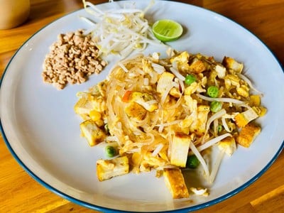 ผัดไทมังสวิรัติ