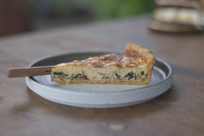 คีชเบค่อนผักโขม