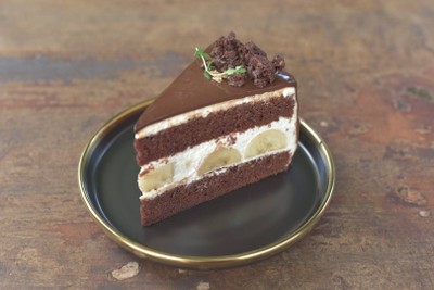 เค้กช็อกโกแลตกล้วยหอม