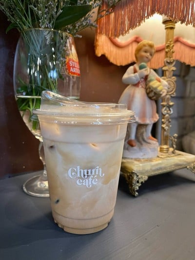 ลาเต้เย็น