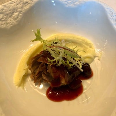 Duck leg confit