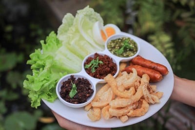 เมนูของร้าน แกงหอม ลำปาง อาหารเหนือในสวน ซ่อนหลังโรงแรมทรีธารา