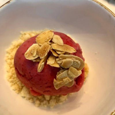 Raspberry icecream