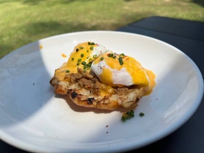 Pulled Pork Eggs Benedict