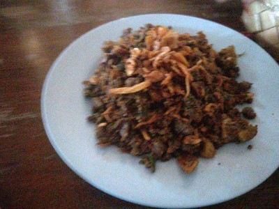 ลาบหมูคั่ว