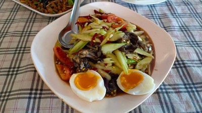 ตำแตงปูปลาร้า