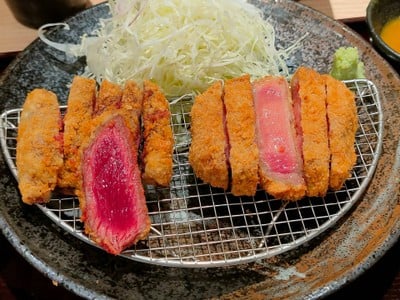 ชุดกิวคัตสึ เนื้อสันไหล่และกิวตัน