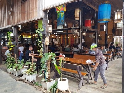 บรรยากาศ ร้านอาหารบ้านปาย