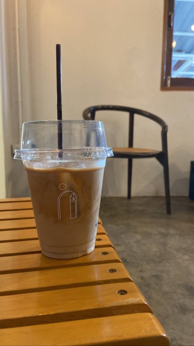 ลาเต้เย็น