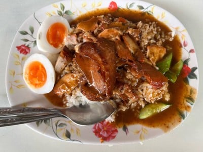 เมนูของร้าน ข้าวหมูแดงสวนหลวง - ปู่เจ้า