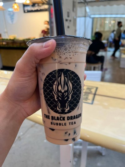 ชานมไข่มุกหวานน้อย