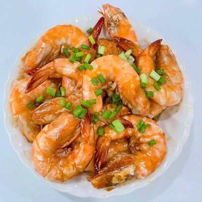 กุ้งผัดซอส
